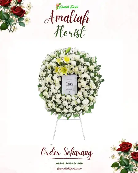 Krans Bunga Duka Sokaraja Kidul